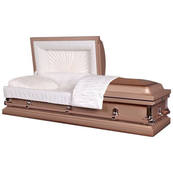 Brewster Copper Metal Casket